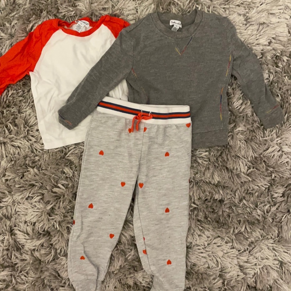 EUC - 3 Piece Splendid Jogger Outfit